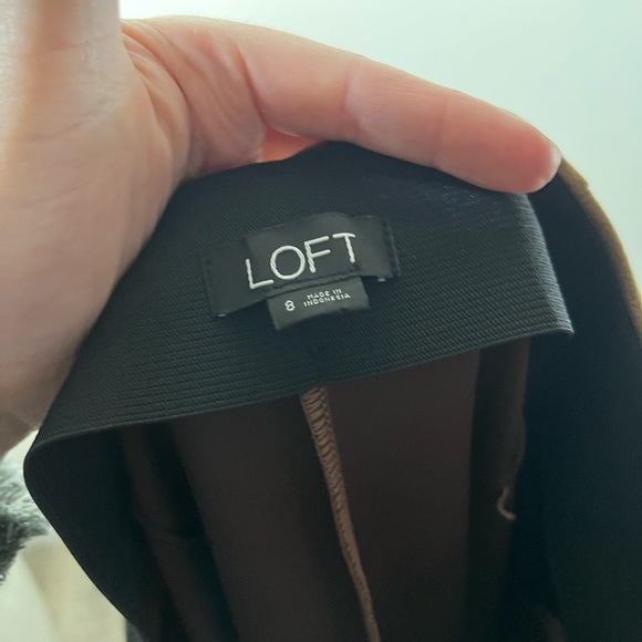 Loft faux suede pants - Picture 4 of 4